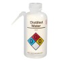Nalgene™ Vented Unitary Right-to-Know LDPE Wash Bottles