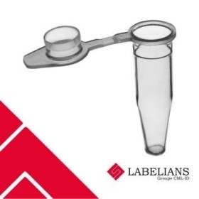 Tube PCR Ahn® 0,2ml naturel avec cape plate