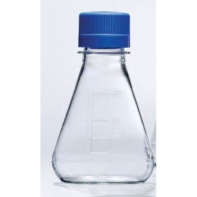 Nalgene™ Single-Use PETG Erlenmeyer Flasks with Plain Bottom: Sterile